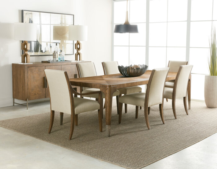 Chapman Chapman Leg Table w/1-24in leaf - Image 2