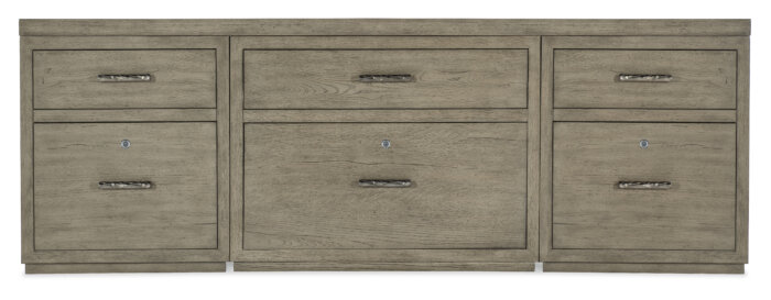 LinvleFals Linville Falls 84" Credenza with Two Files and Lateral File - Image 3