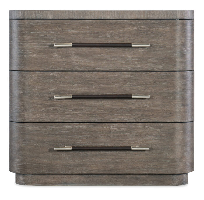 ModernMood Modern Mood Three Drawer Nightstand - Image 3