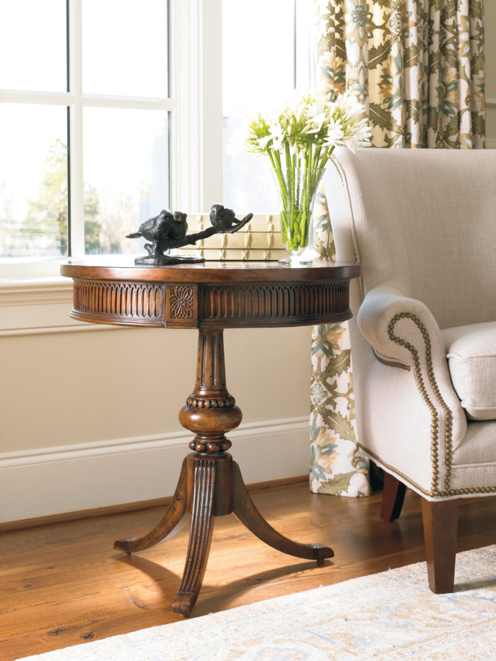 500-50 Round Pedestal Accent Table - Image 2