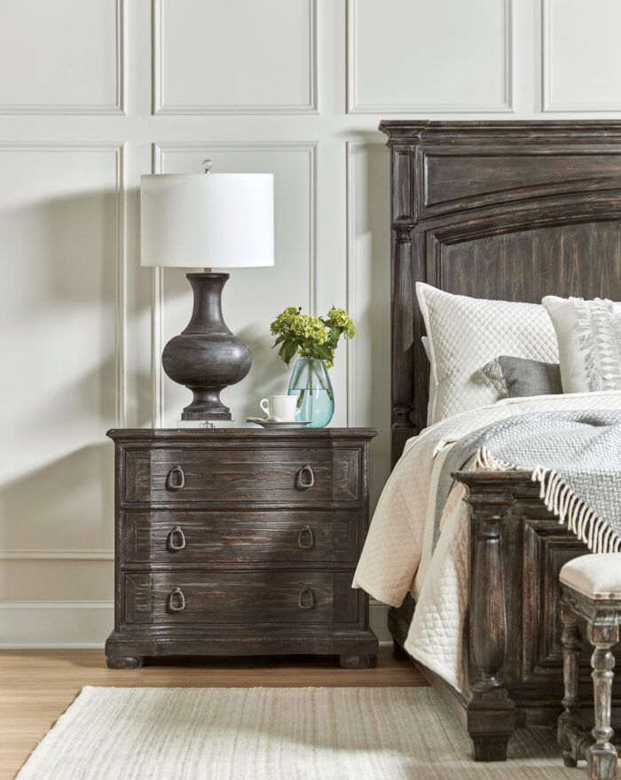 Traditions Traditions Three-Drawer Nightstand - Image 4