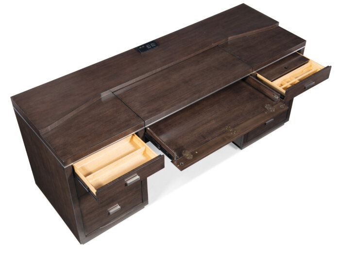 WkYourWay House Blend Computer Credenza - Image 7