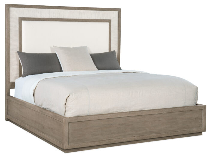 Serenity Serenity Rookery Cal King Upholstered Panel Bed