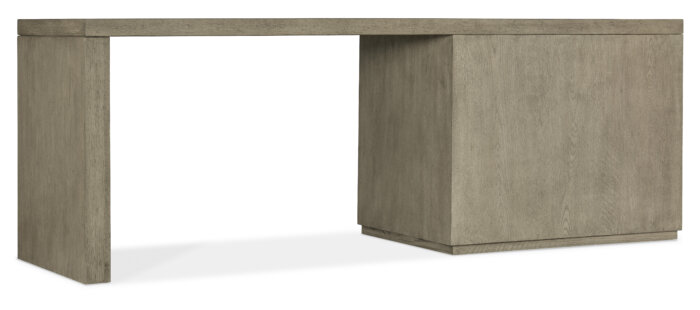 LinvleFals Linville Falls 84" Desk with Open Desk Cabinet - Image 2