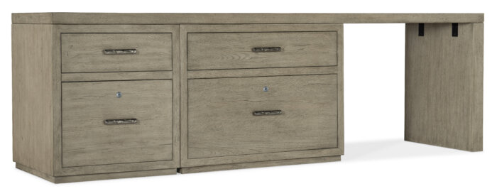 LinvleFals Linville Falls 96" Desk with File and Lateral File