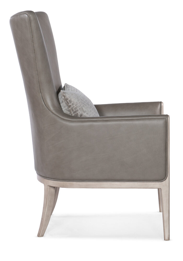CC Kyndall Club Chair with Accent Pillow - Image 3