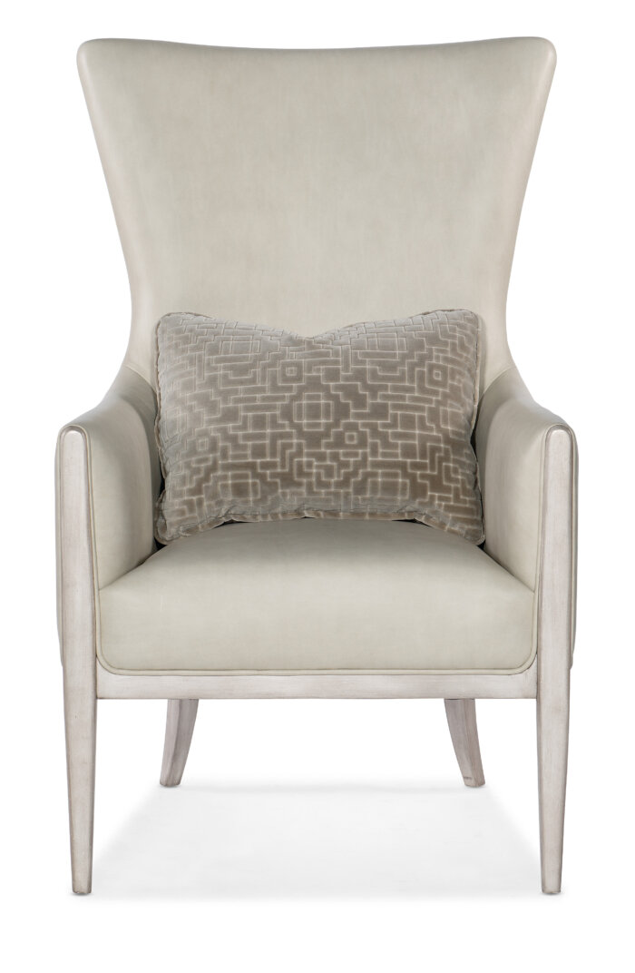 CC Kyndall Club Chair with Accent Pillow - Image 4