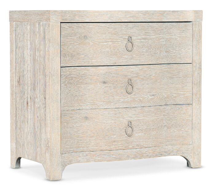 Serenity Serenity Antigua Three Drawer Nightstand