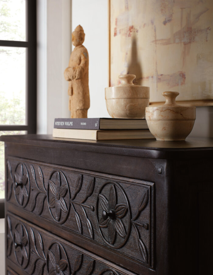 CommMarket Commerce and Market Flora Three-Drawer Chest - Image 5