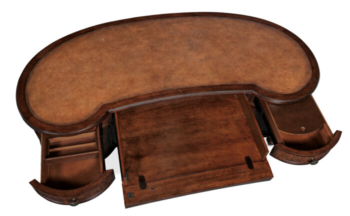 Charleston Charleston Kidney Writing Desk - Image 6