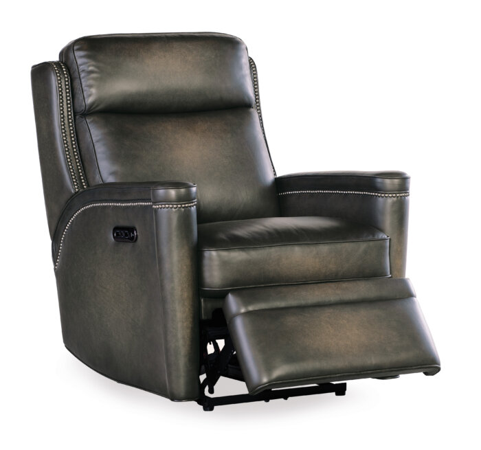 MS Hamilton Power Recliner w/Power Headrest - Image 4
