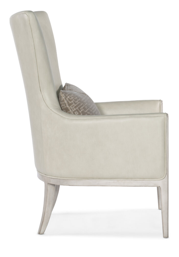 CC Kyndall Club Chair with Accent Pillow - Image 3