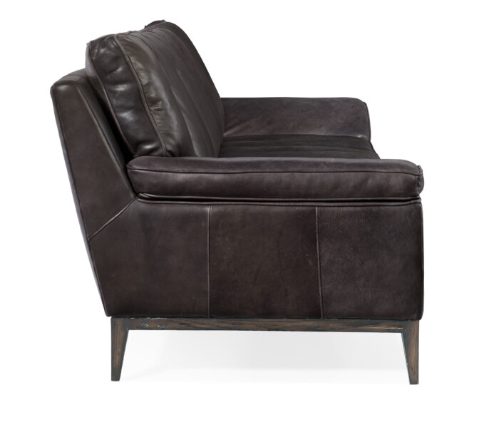 SS Kandor Leather Stationary Sofa - Image 3