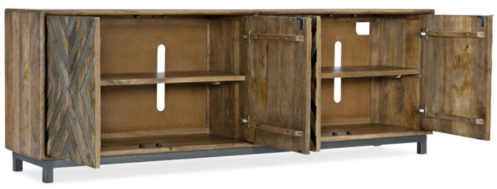 5649-55 Four-Door Entertainment Console - Image 3