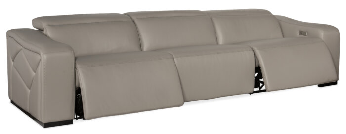 MS Opal 3 Piece Sofa with 2 Power Recliners & Power Headrest - Image 3
