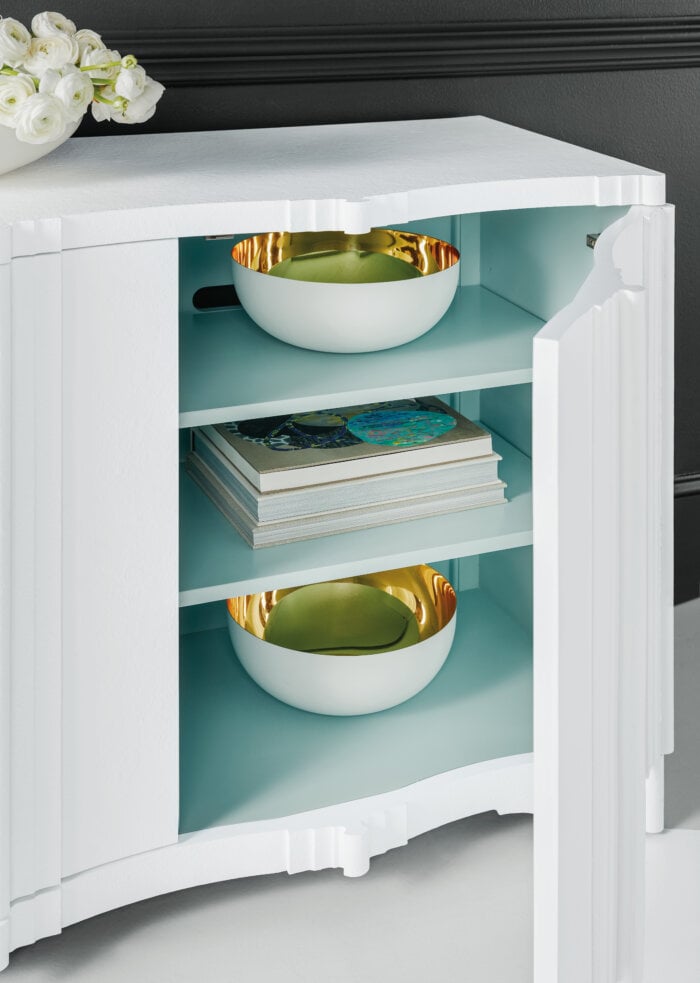 Melange Melange Corinth Four Door Entertainment Console - Image 6