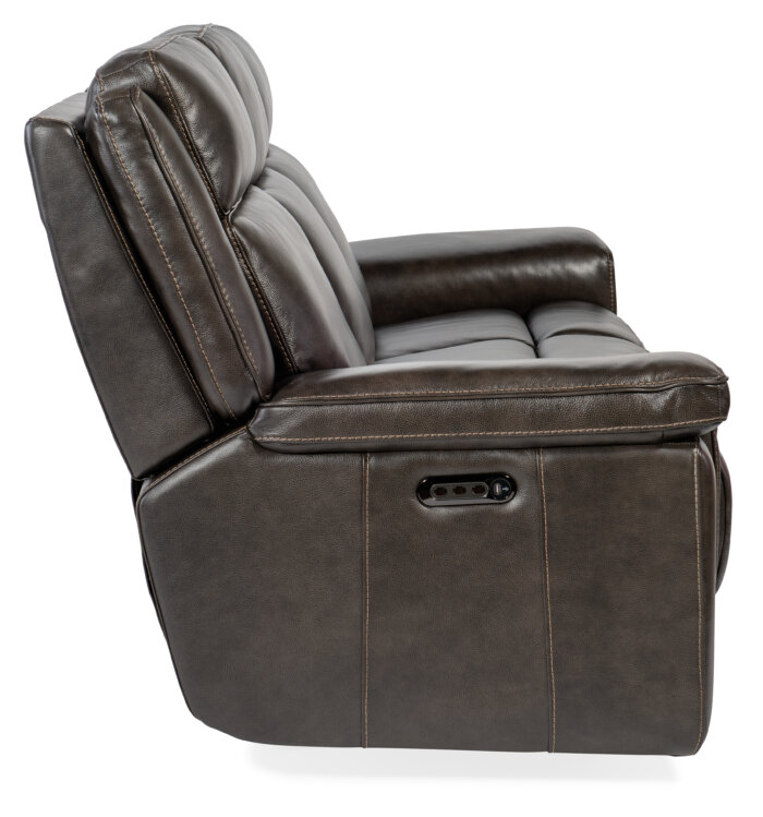 MS Montel Lay Flat Power Sofa with Power Headrest & Lumbar - Image 5