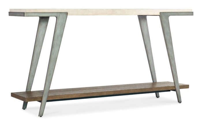 CommMarket Commerce and Market Boomerang Console Table
