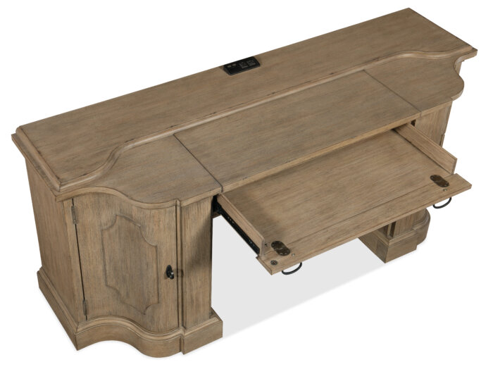 WkYourWay Corsica Computer Credenza - Image 8
