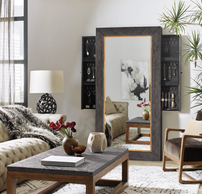 BigSky Big Sky Floor Mirror w/Jewelry Storage - Image 6