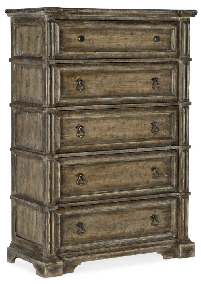 LaGrange La Grange Ross Prairie Five Drawer Chest