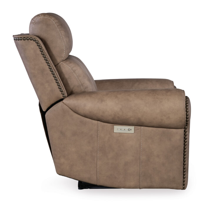MS Duncan Power Recliner w/Power Headrest & Lumbar - Image 6