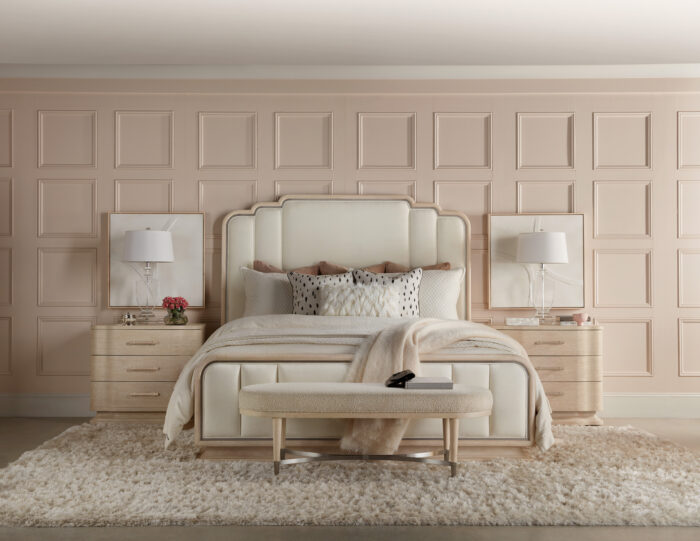 NouveaChic Nouveau Chic Upholstered Bench - Image 5
