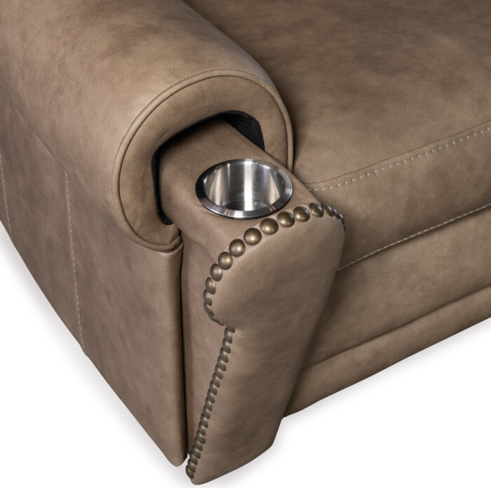 MS Duncan Power Recliner w/Power Headrest & Lumbar - Image 8