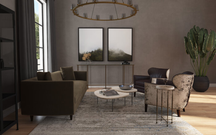 CommMarket Commerce & Market Kiara Rectangle Sofa Console - Image 4