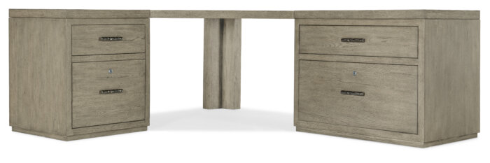 LinvleFals Linville Falls Corner Desk with File and Lateral File - Image 3