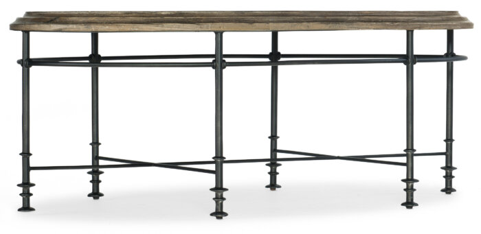 LaGrange La Grange Faison Oval Cocktail Table