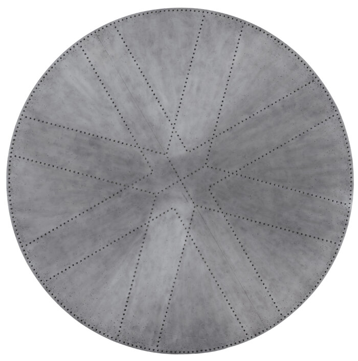 Boheme Boheme Ascension 60in Zinc Round Dining Table - Image 3