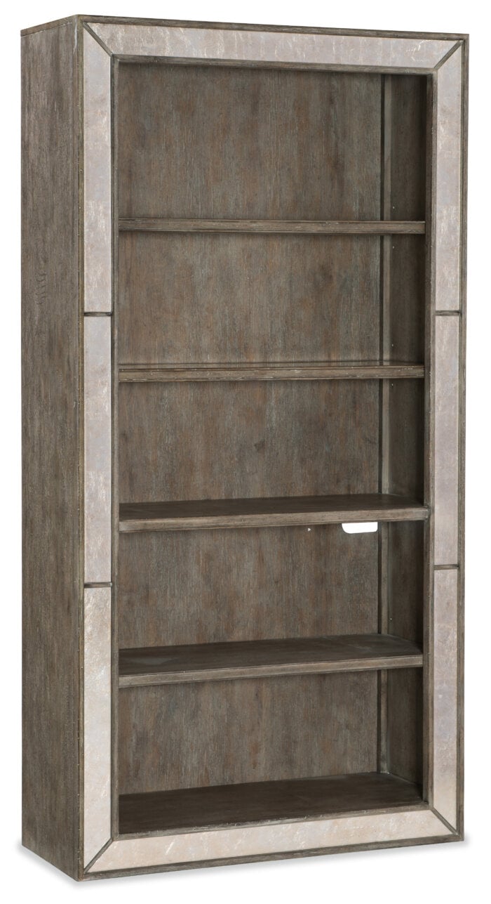 1641-10 Rustic Glam Bookcase