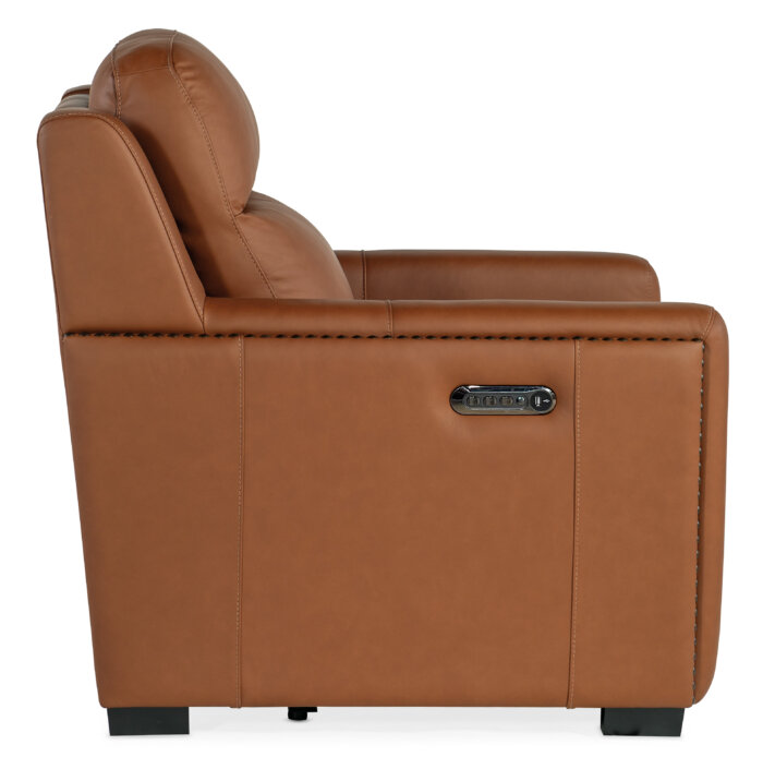 MS McKinley Power Recliner with Power Headrest & Lumbar - Image 5