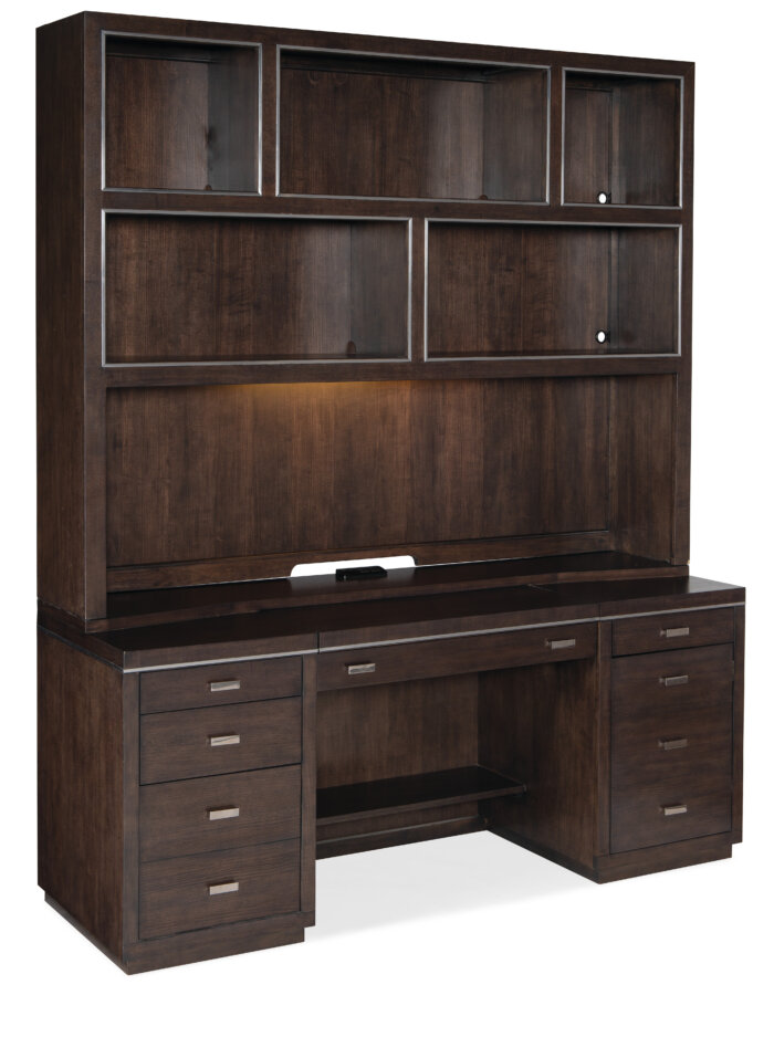WkYourWay House Blend Computer Credenza - Image 4