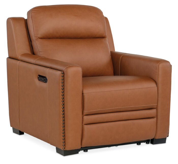 MS McKinley Power Recliner with Power Headrest & Lumbar