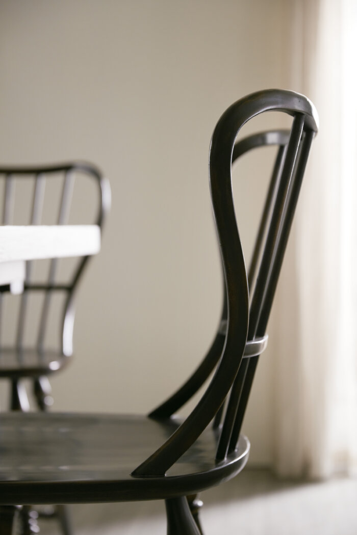 CiaoBella Ciao Bella Spindle Back Counter Stool-Black - Image 4