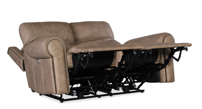 MS Duncan Power Loveseat w/Power Headrest & Lumbar - Image 3