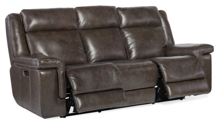 MS Montel Lay Flat Power Sofa with Power Headrest & Lumbar - Image 4