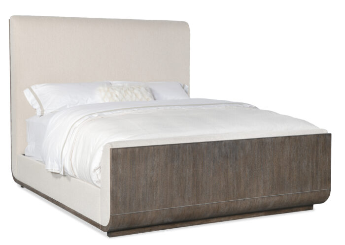 ModernMood Modern Mood King Upholstered Panel Bed