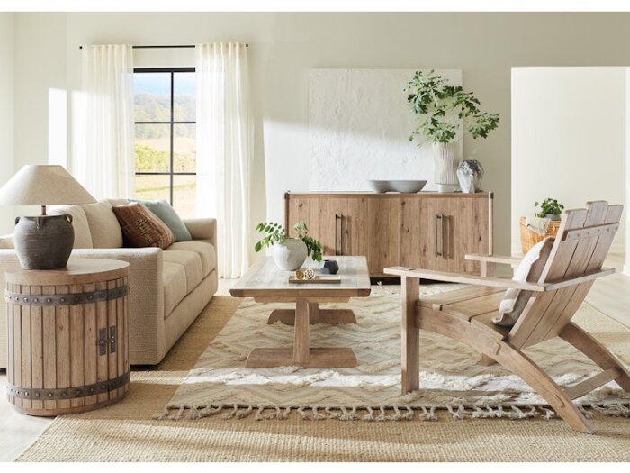 Vineyard Row Wine Barrel End Table - Image 4