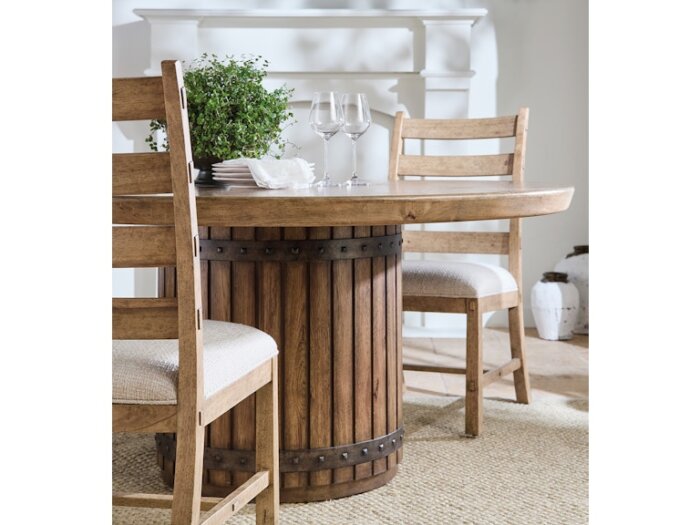Vineyard Row Round Dining Table - Image 4