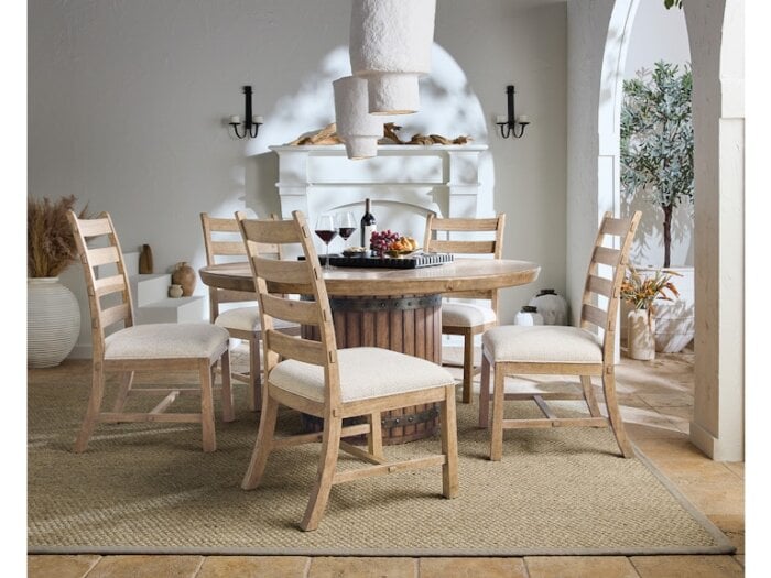 Vineyard Row Round Dining Table - Image 3