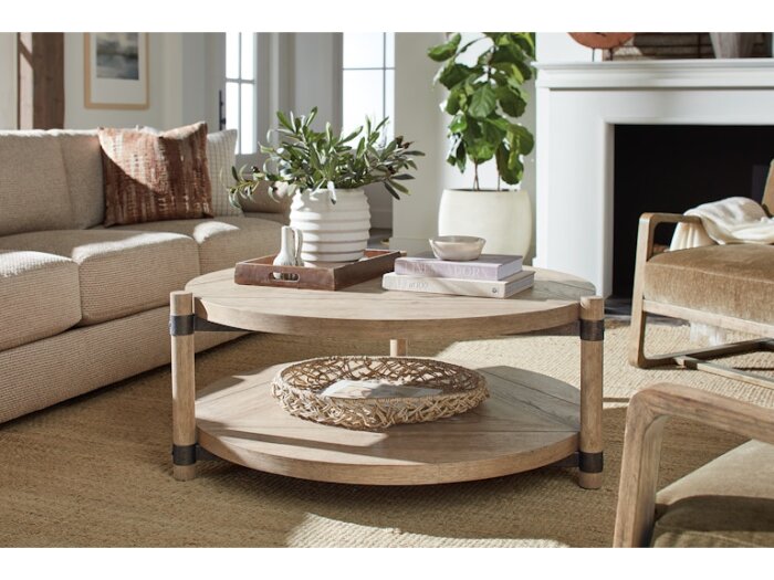 Vineyard Row Round Cocktail Table - Image 4