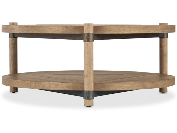 Vineyard Row Round Cocktail Table - Image 2