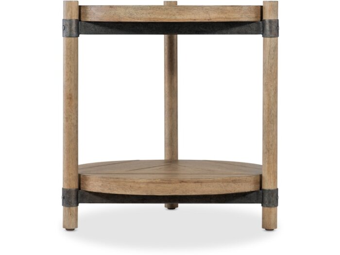 Vineyard Row Round End Table - Image 2